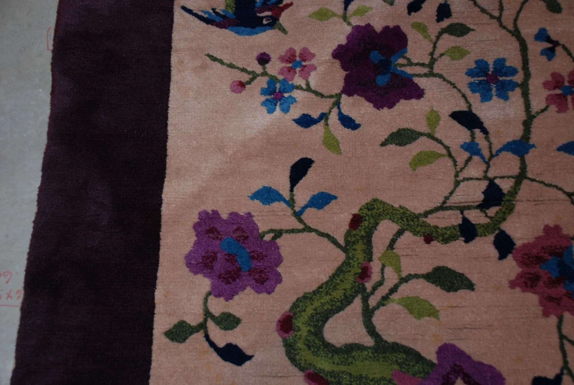 Art Deco Chinese Oriental Rug 3'0" X 5'8" #7870 - Image 4