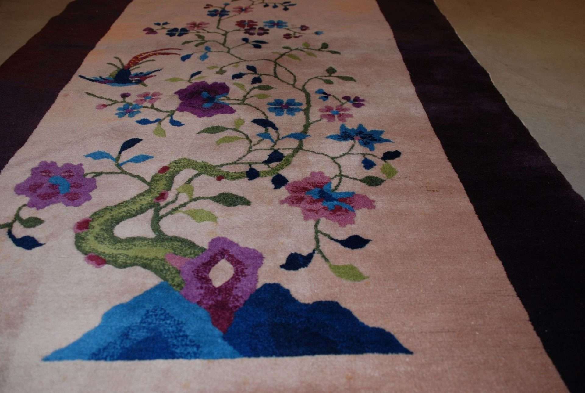 Art Deco Chinese Oriental Rug 3'0" X 5'8" #7870 - Image 5
