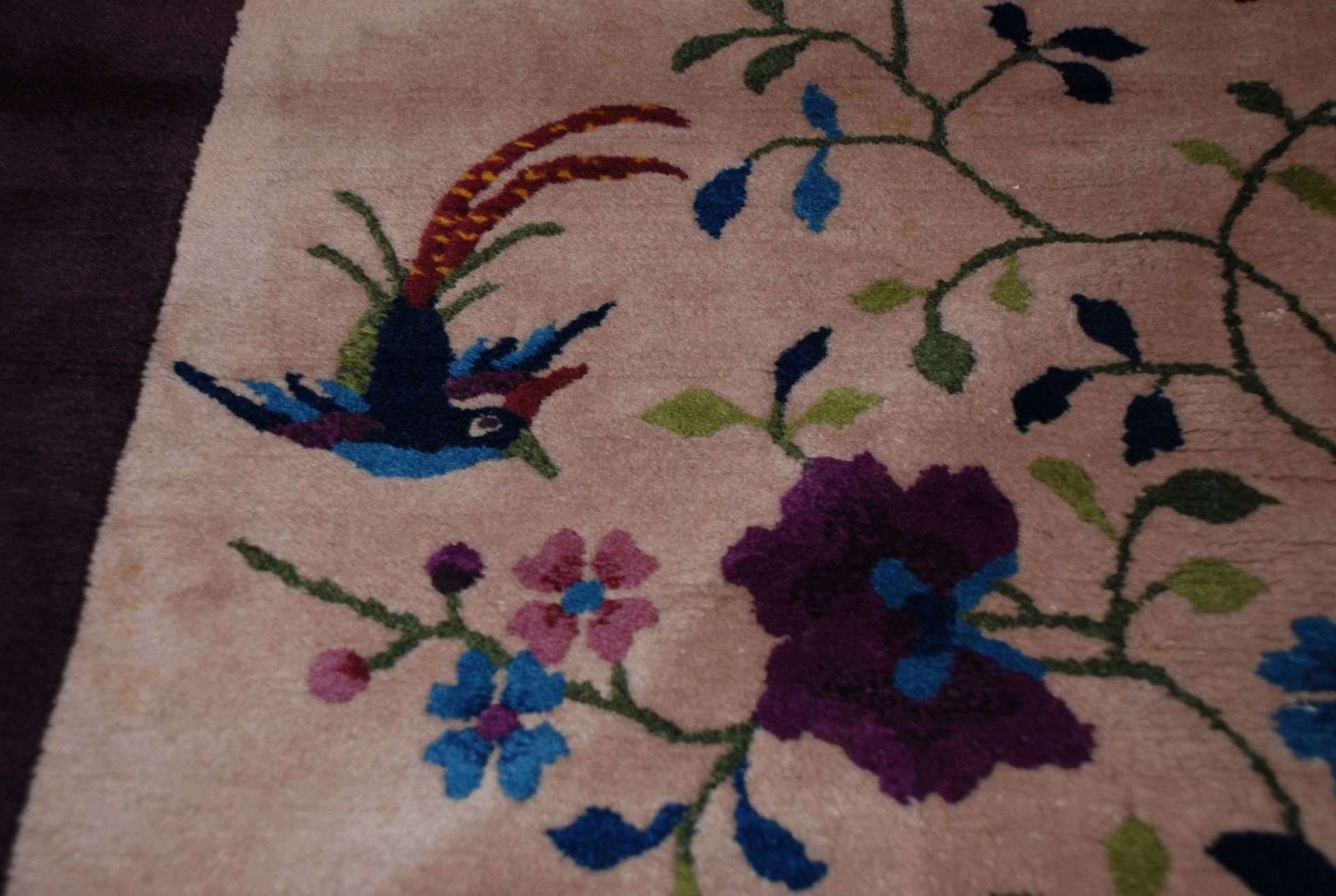 Art Deco Chinese Oriental Rug 3'0" X 5'8" #7870 - Image 6