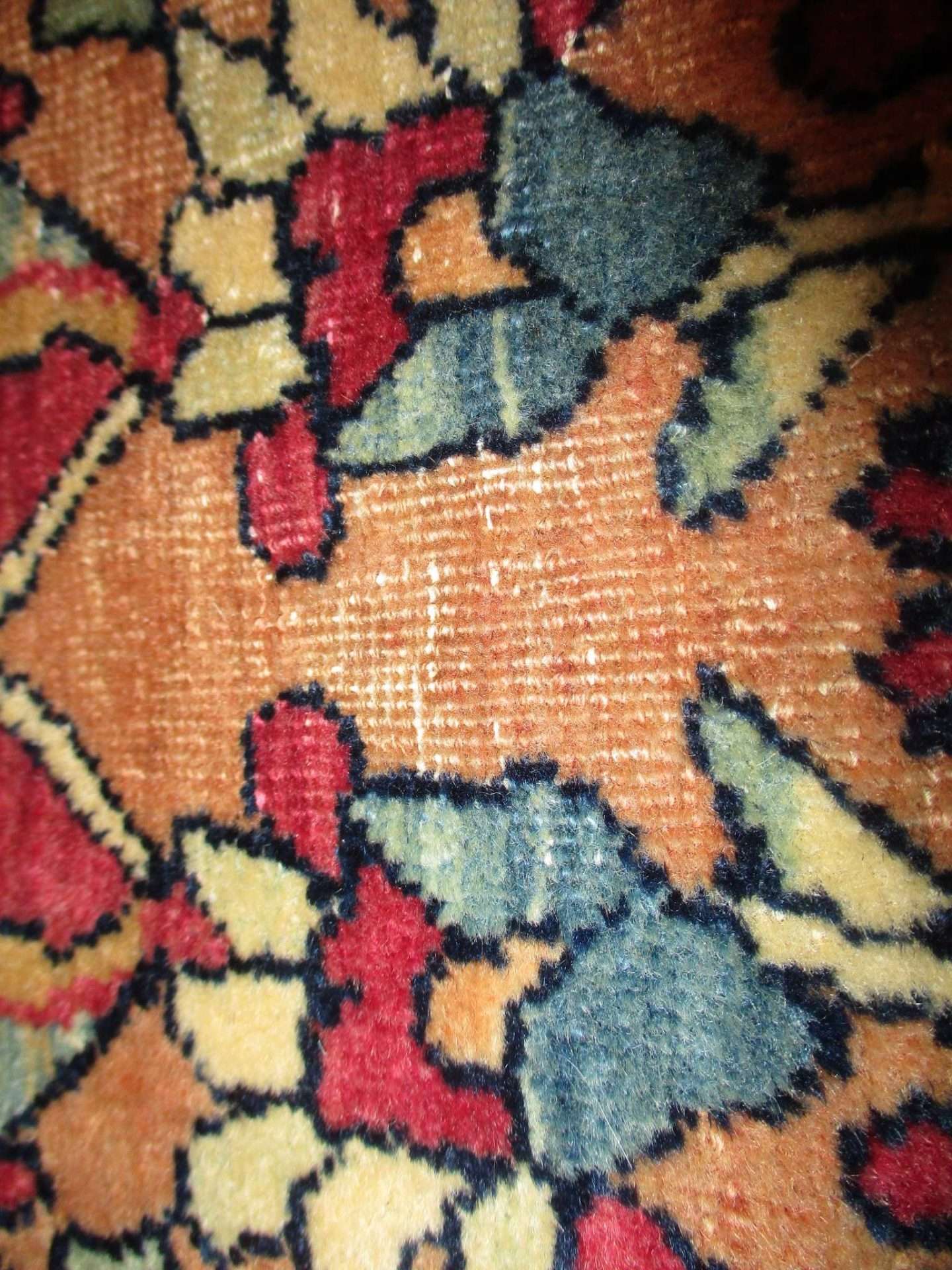Antique Laver Kerman Oriental Rug 4’3” X 6’7” #7947 - Image 7