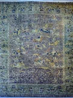 Antique Amritsar Oriental Carpet 14’4” X 20’3”#7949