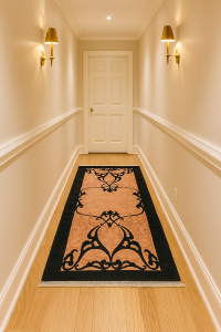 8066 Art Deco Rug in Hallway