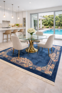 9x10 ft peking chinese rug image in room